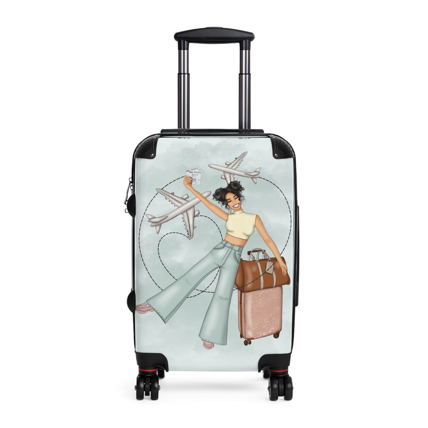 All Around The World Suitcase