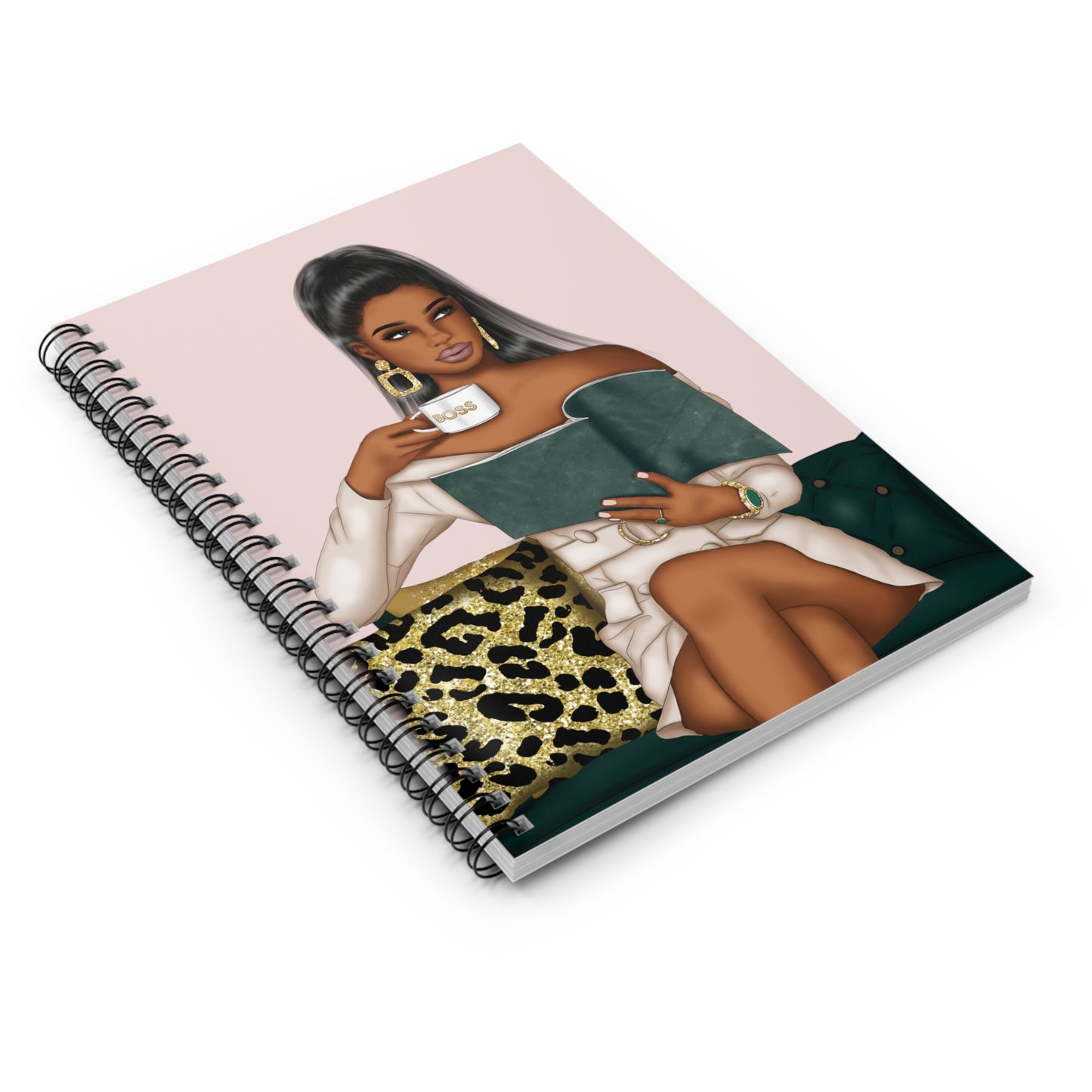 Lady Mogul Notebook (Pink)