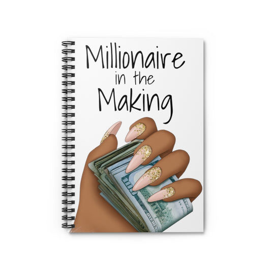 Millionaire in the Making Notebook (White)
