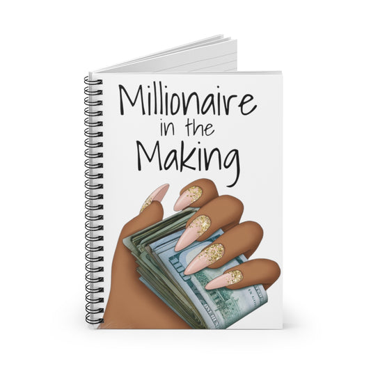 Millionaire in the Making Notebook (White)
