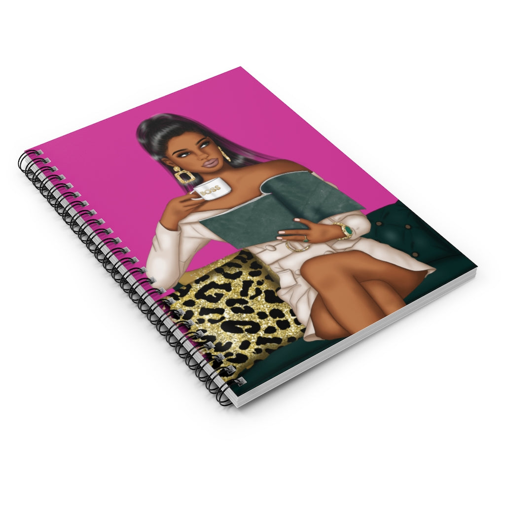 Lady Mogul Notebook (Pink)