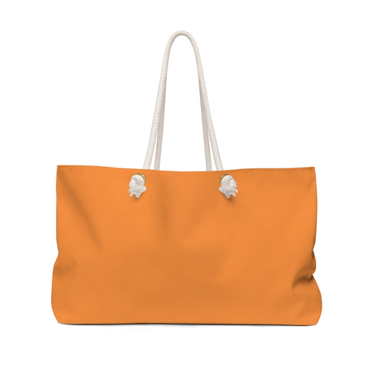 You Create the Life You Desire Weekender Bag (Orange)